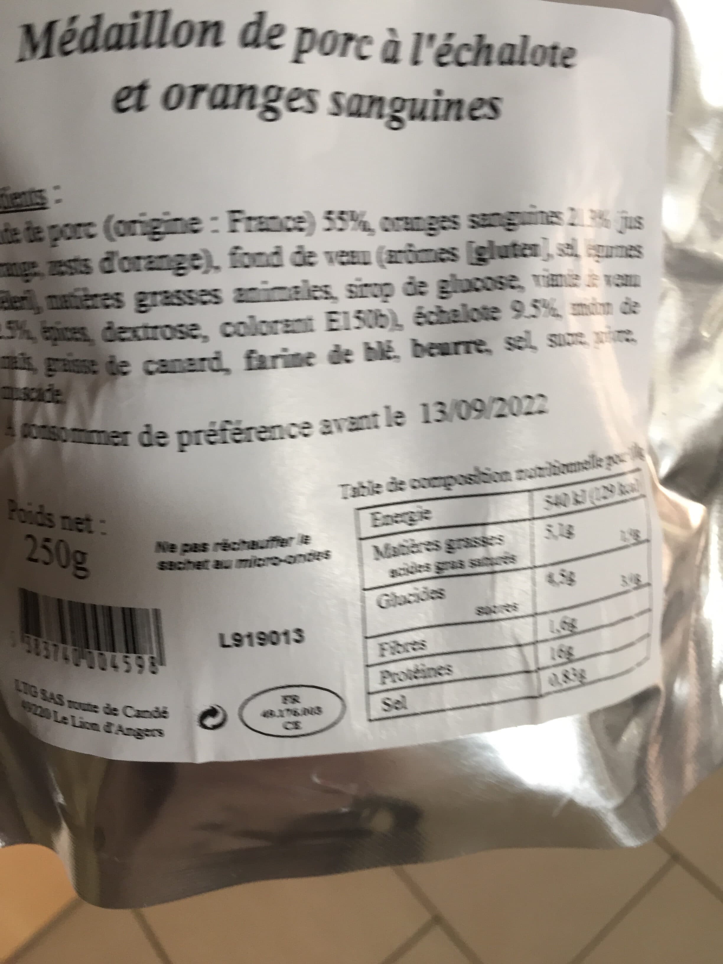 Open Food Facts Filet canard mijoté facon thai packshot