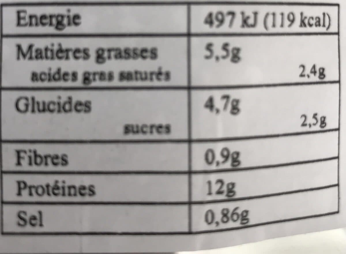 Open Food Facts Sauté de veau, velouté de carottes au cumin packshot