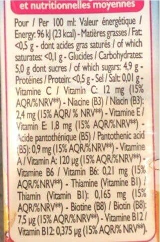 Leader Price Nectar vitaminé packshot