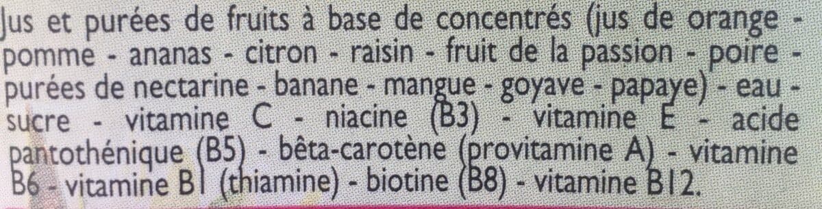 Open Food Facts Nectar multivitamine packshot