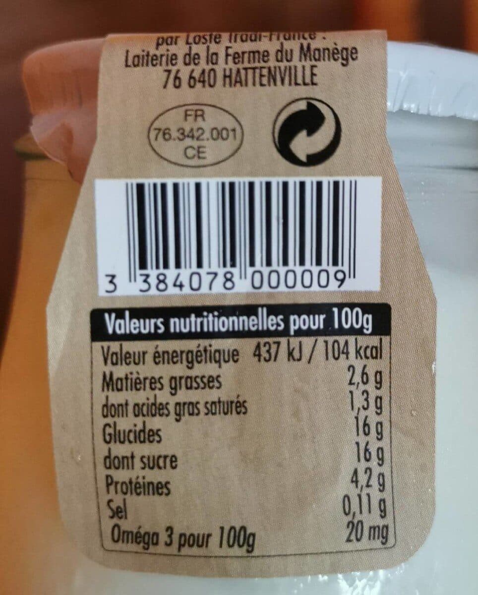 Open Food Facts La fabrique à délices - yaourt abricot packshot