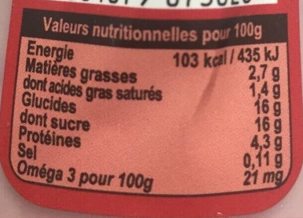 La Ferme Du manège Yaourt entier au lait du jour cerises griottes packshot