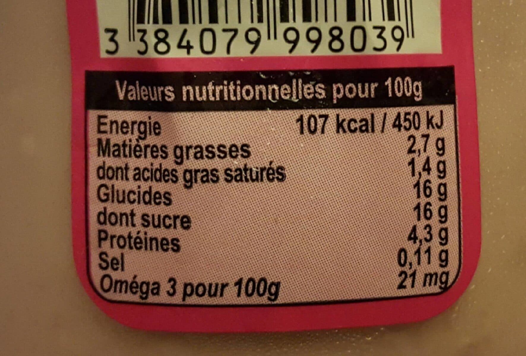 La Ferme du Manège Yaourt Framboise packshot