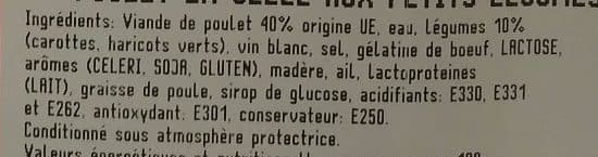 Saveurs Bressanes Poulet en Gelée aux Petits Légumes packshot