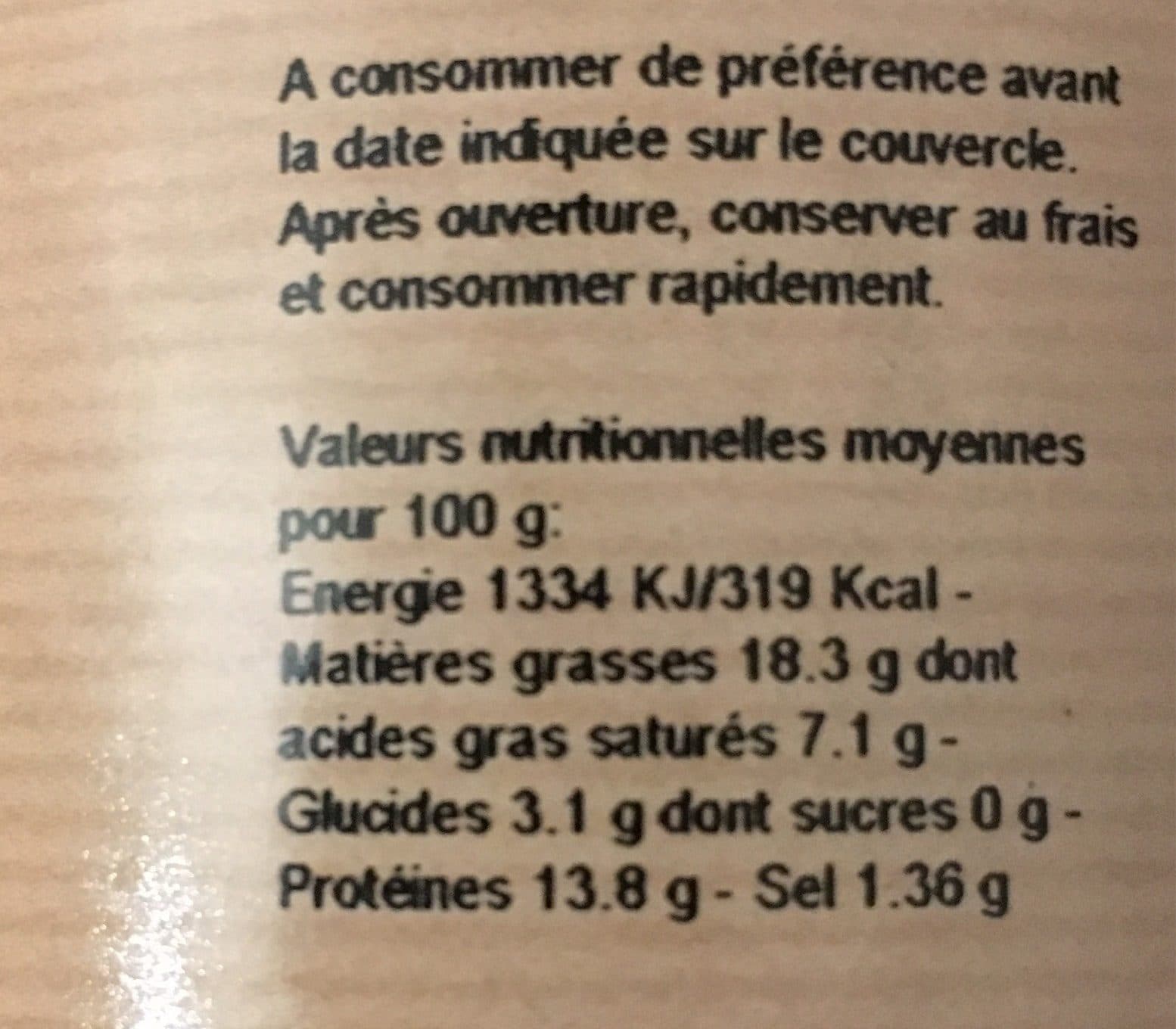 Les Délices de Lyon Terrine aux marrons packshot
