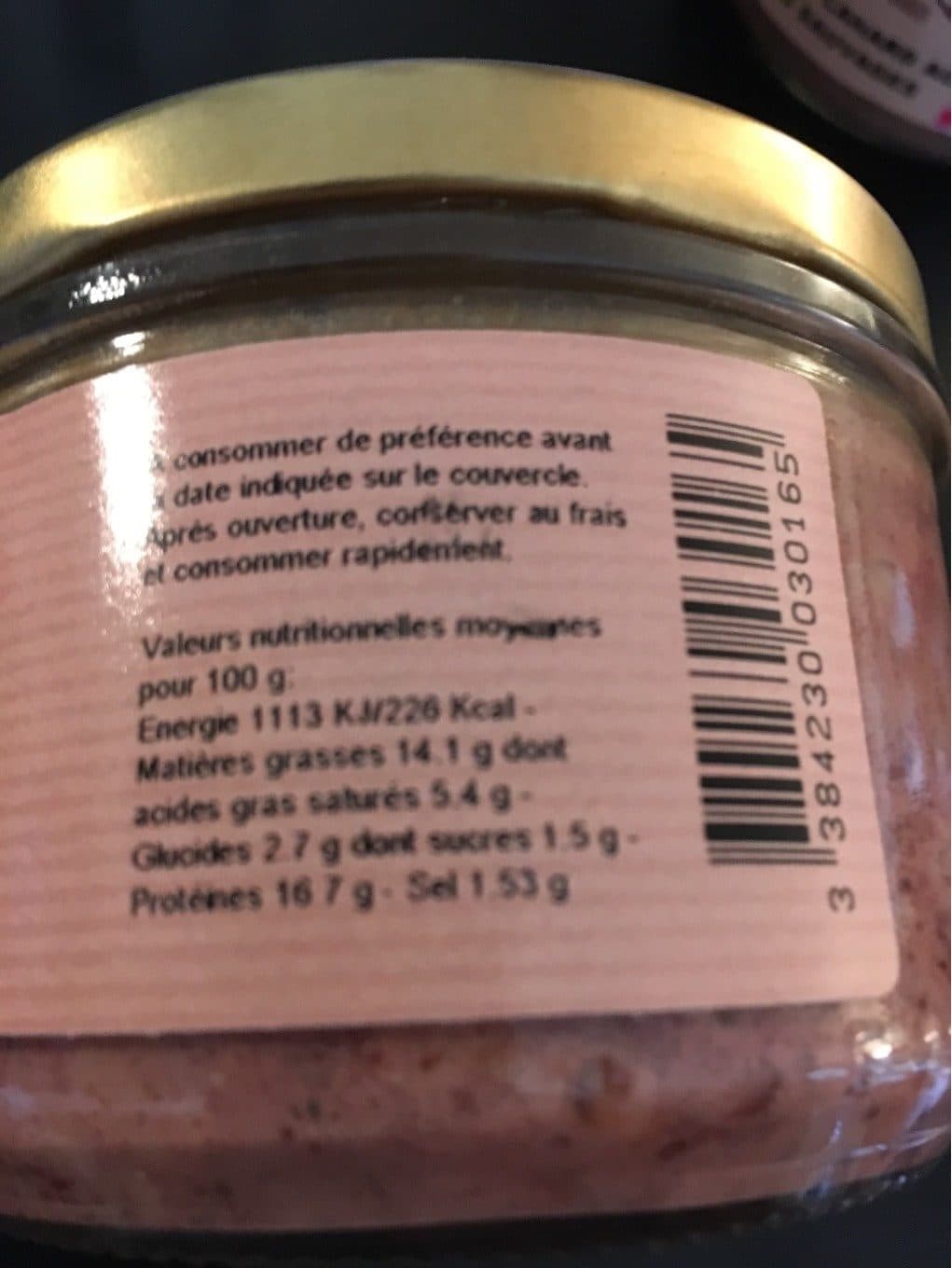 Les Délices de Lyon Terrine de foie de volaille au Porto et aux morilles packshot