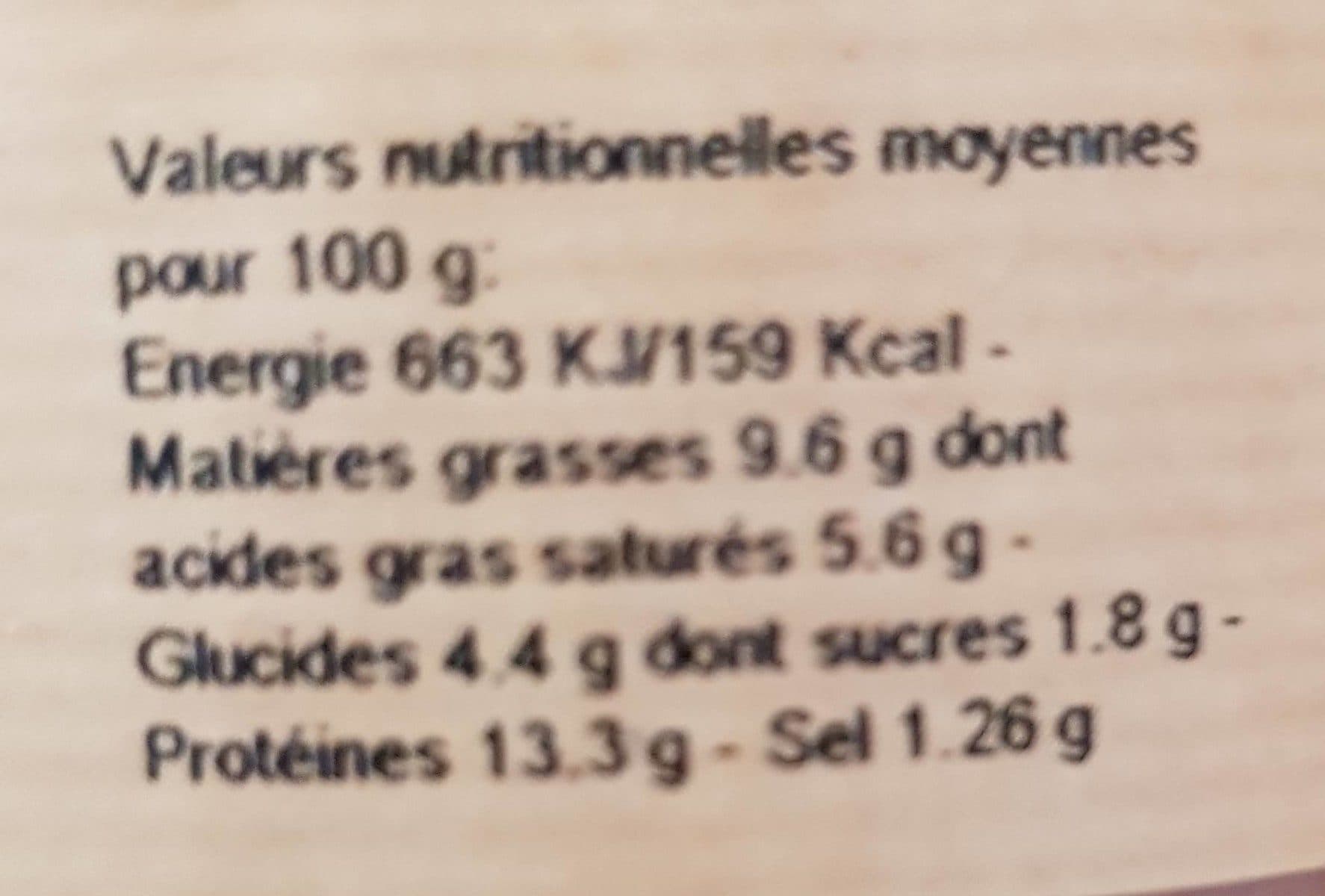 Les Délices de Lyon Mousse de foie de volaille aux cèpes packshot