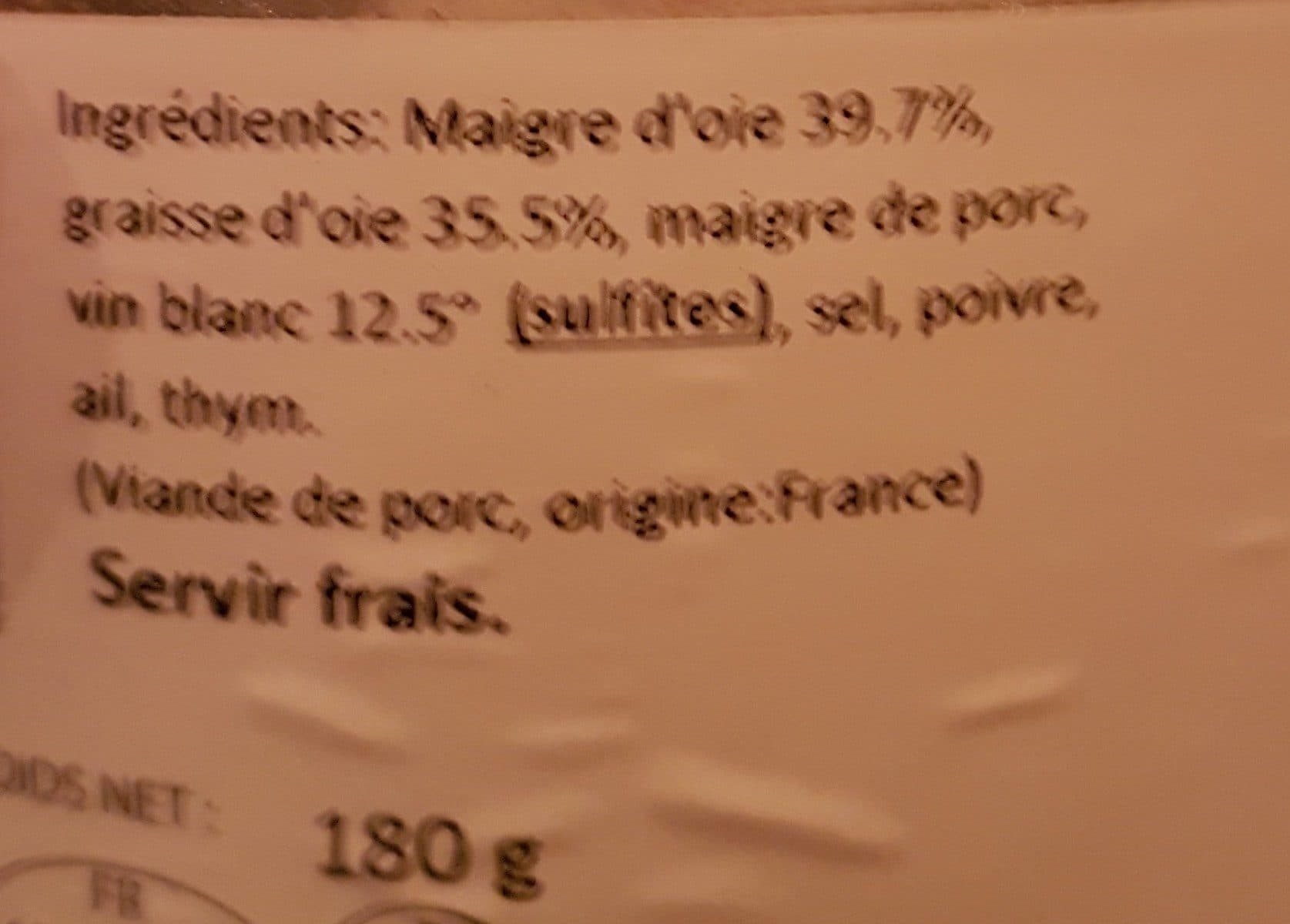 Sibilia Rillettes d'oie packshot