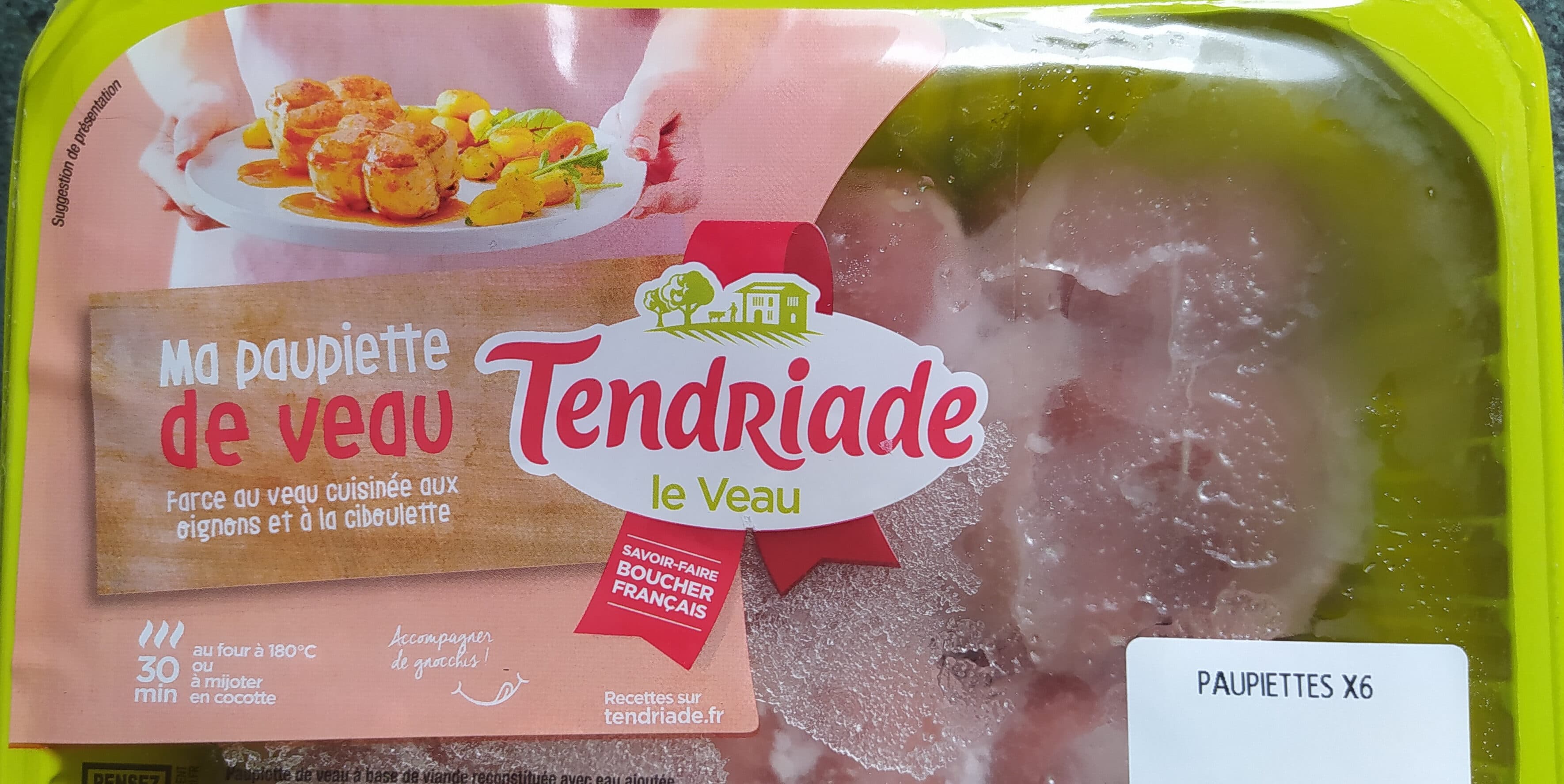 Tendriade Paupiettes de Veau - Tendriade packshot