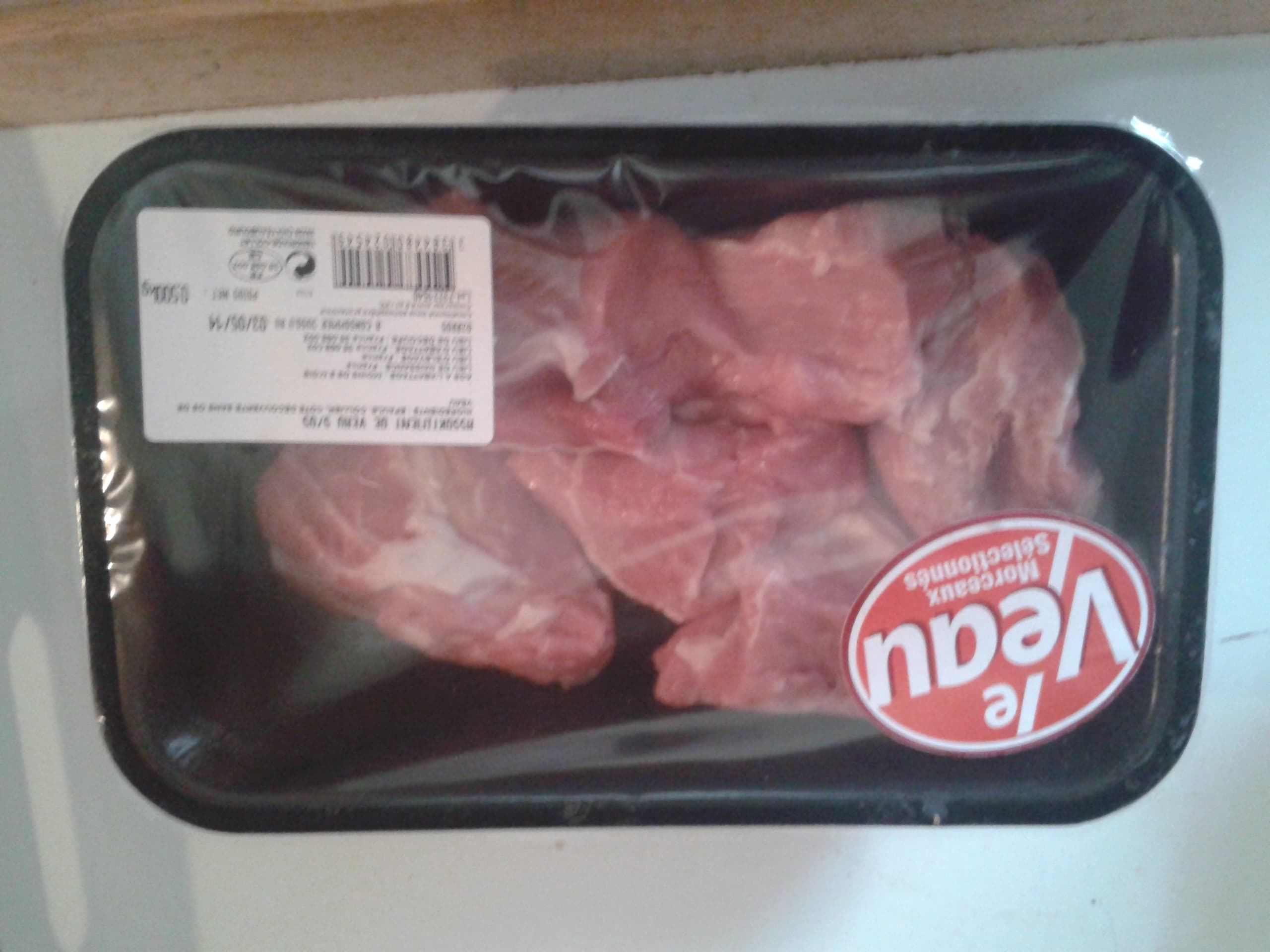 Open Food Facts Assortiment de veau sans os packshot