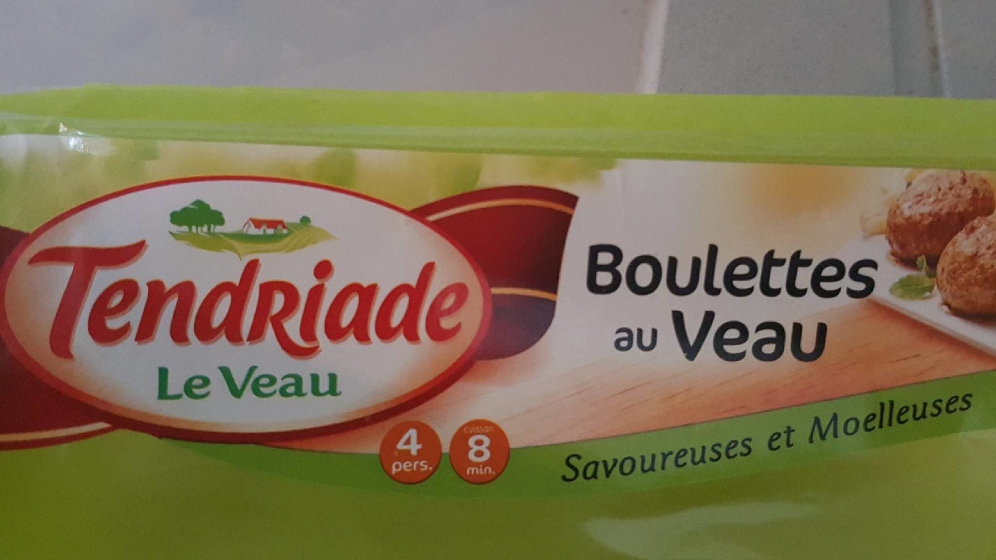 Tendriade Boulettes de veau packshot