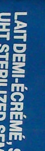 Sans marque Lait demi-écrémé packshot