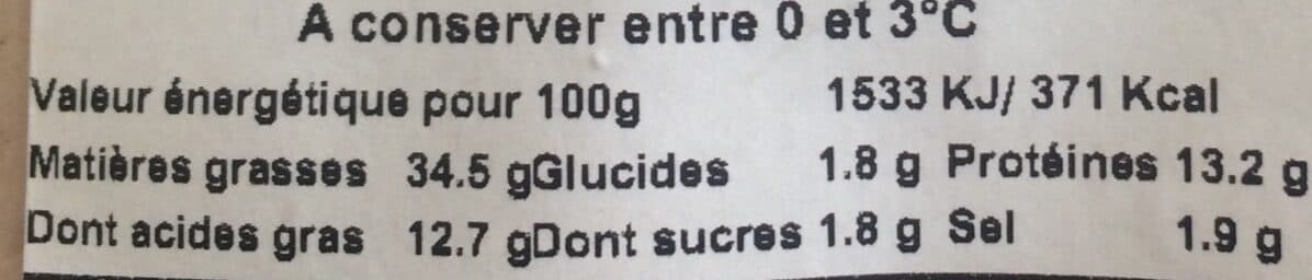 Open Food Facts Terrine de campagne packshot