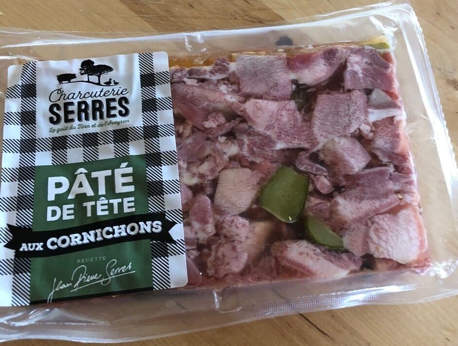 Charcuterie Serres Pâté de tête aux cornichons packshot