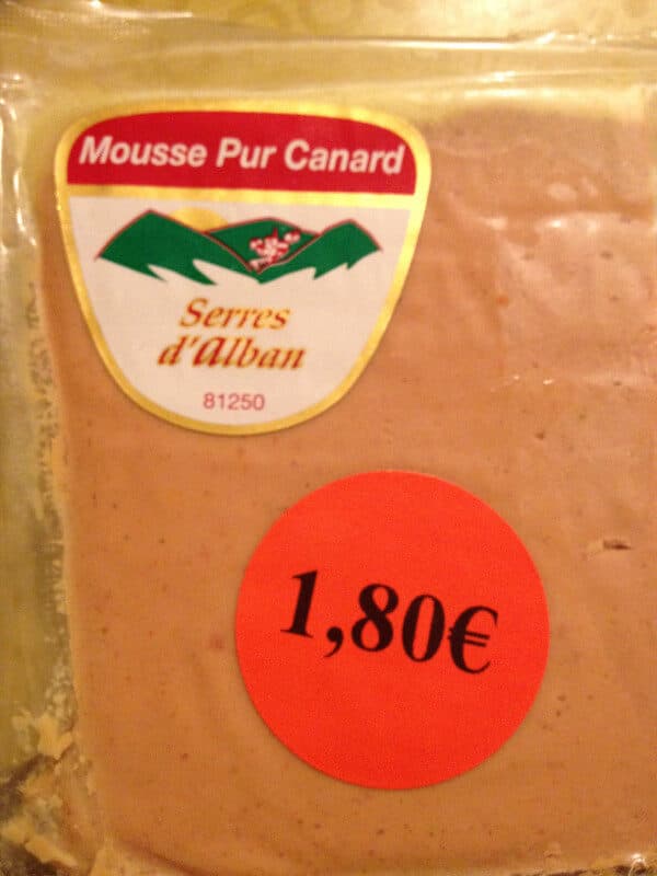 Open Food Facts Mousse De Canard 200g packshot