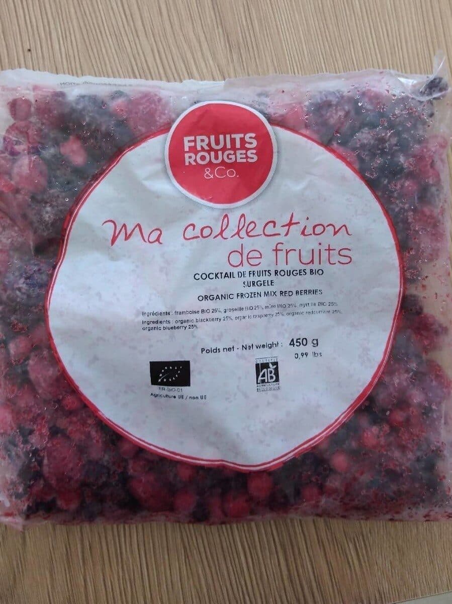 Fruits rouges & Co. Cocktail de fruit rouges bio packshot