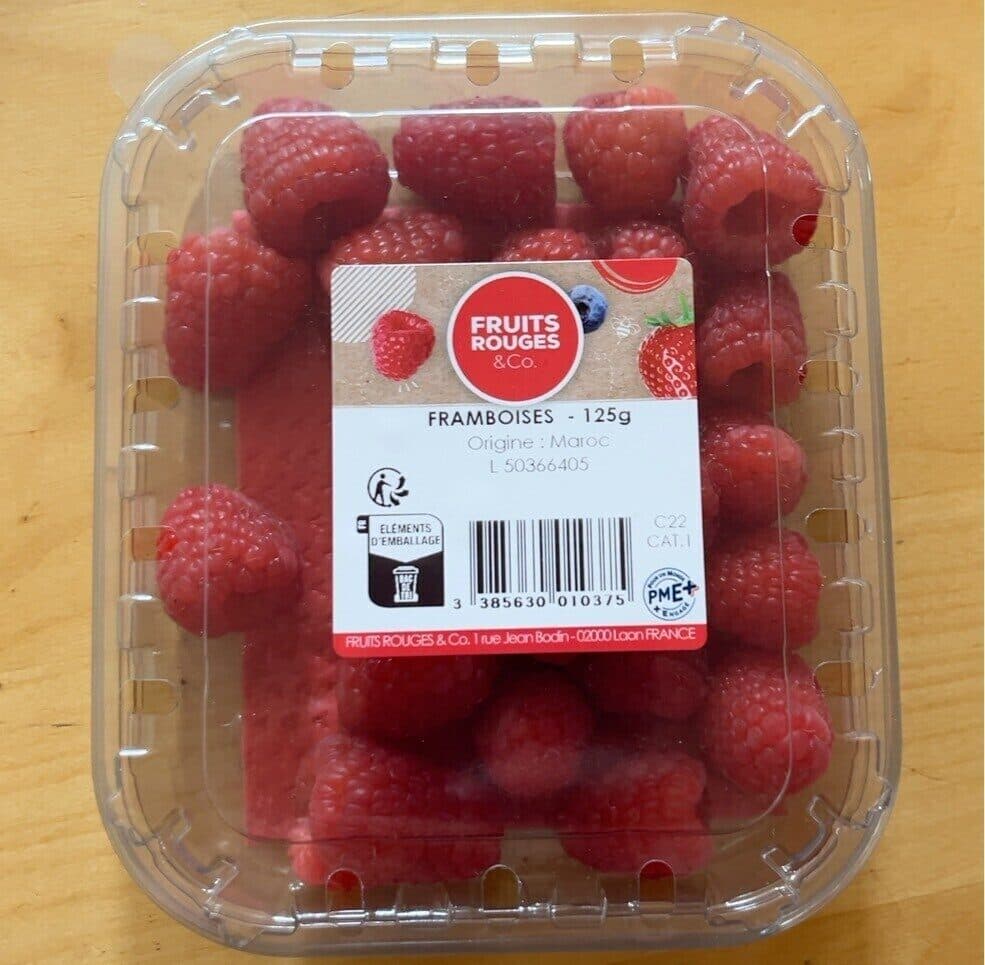 Fruits Rouges & Co. Framboises packshot