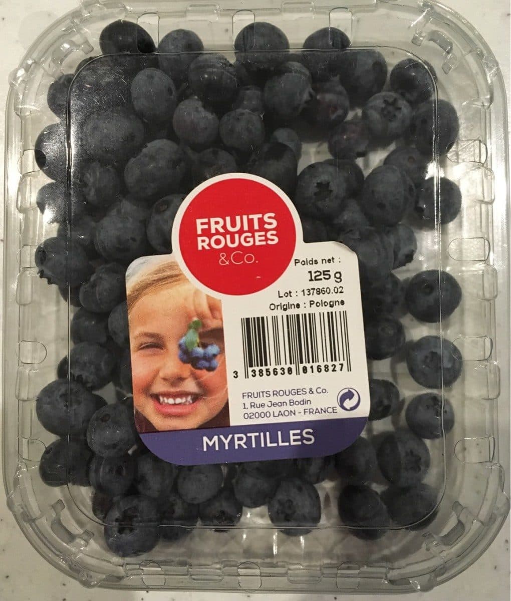 Fruits Rouges & Co Myrtilles packshot
