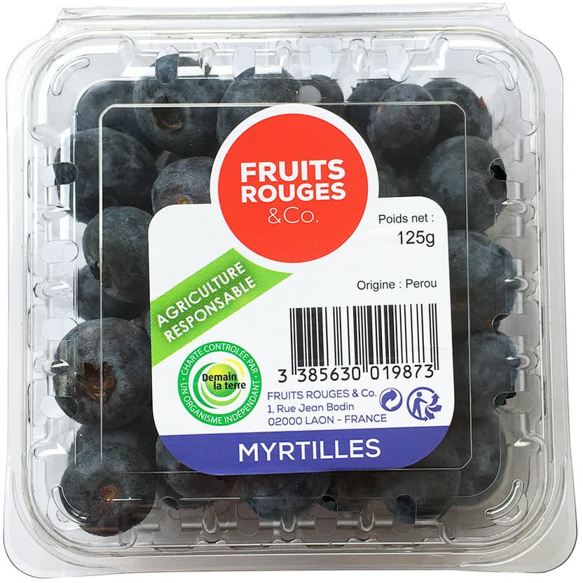 Fruits Rouges & Co. Myrtilles packshot