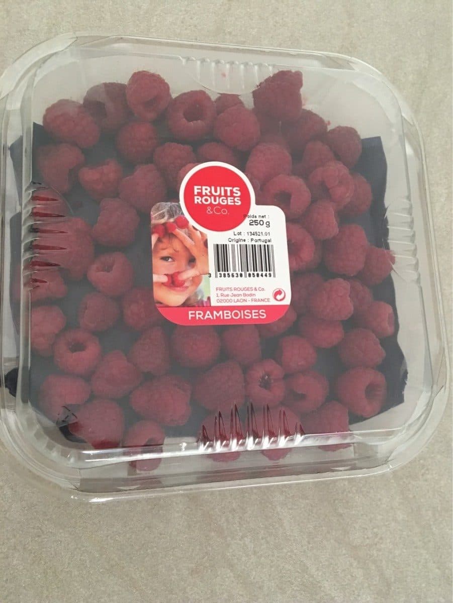 Fruits Rouges & Co. Framboises packshot