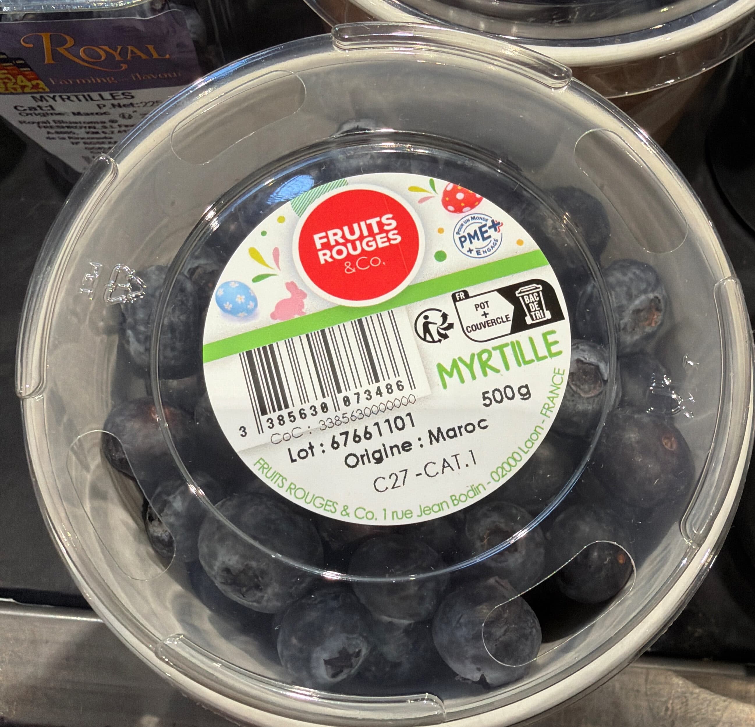 Fruits Rouges & Co Myrtilles packshot