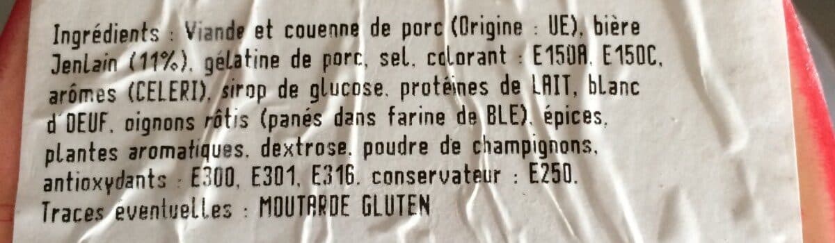 Domaine Picard Paté à la bierre du nord packshot