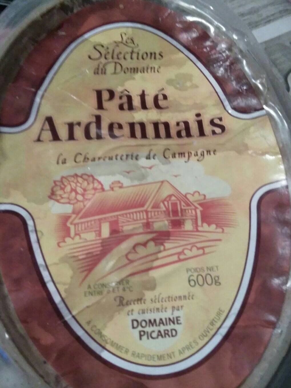 Domaine Picard Pâté Ardennais packshot