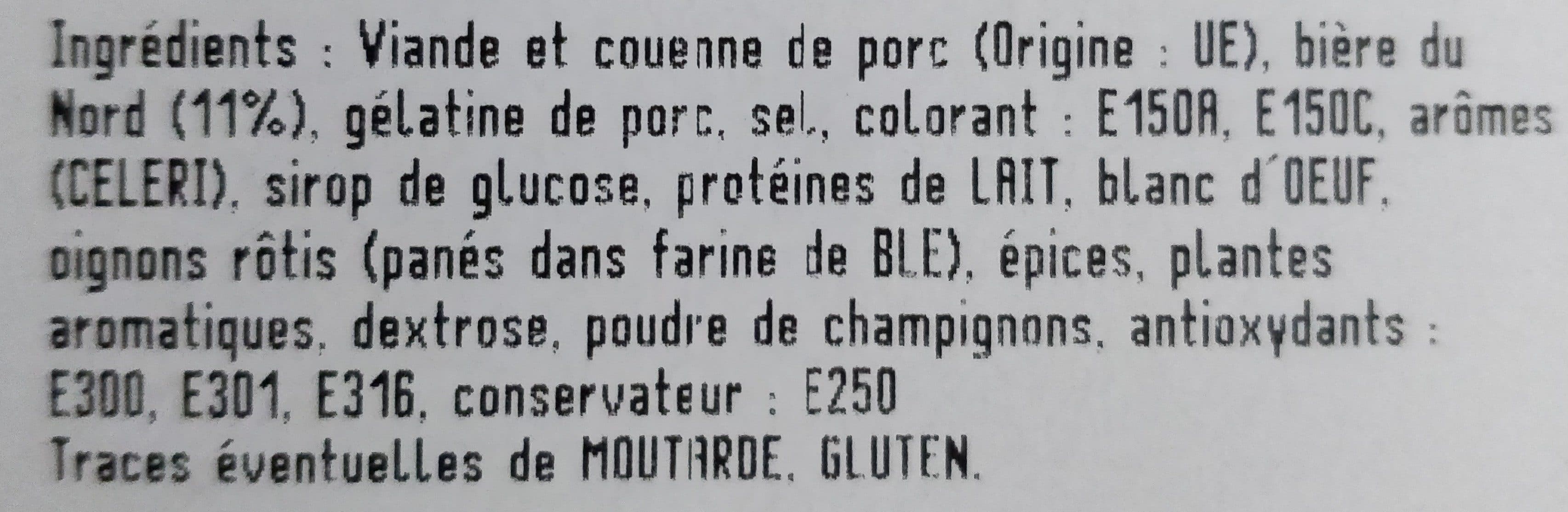 Domaine Picard Terrine à la bière du Nord packshot