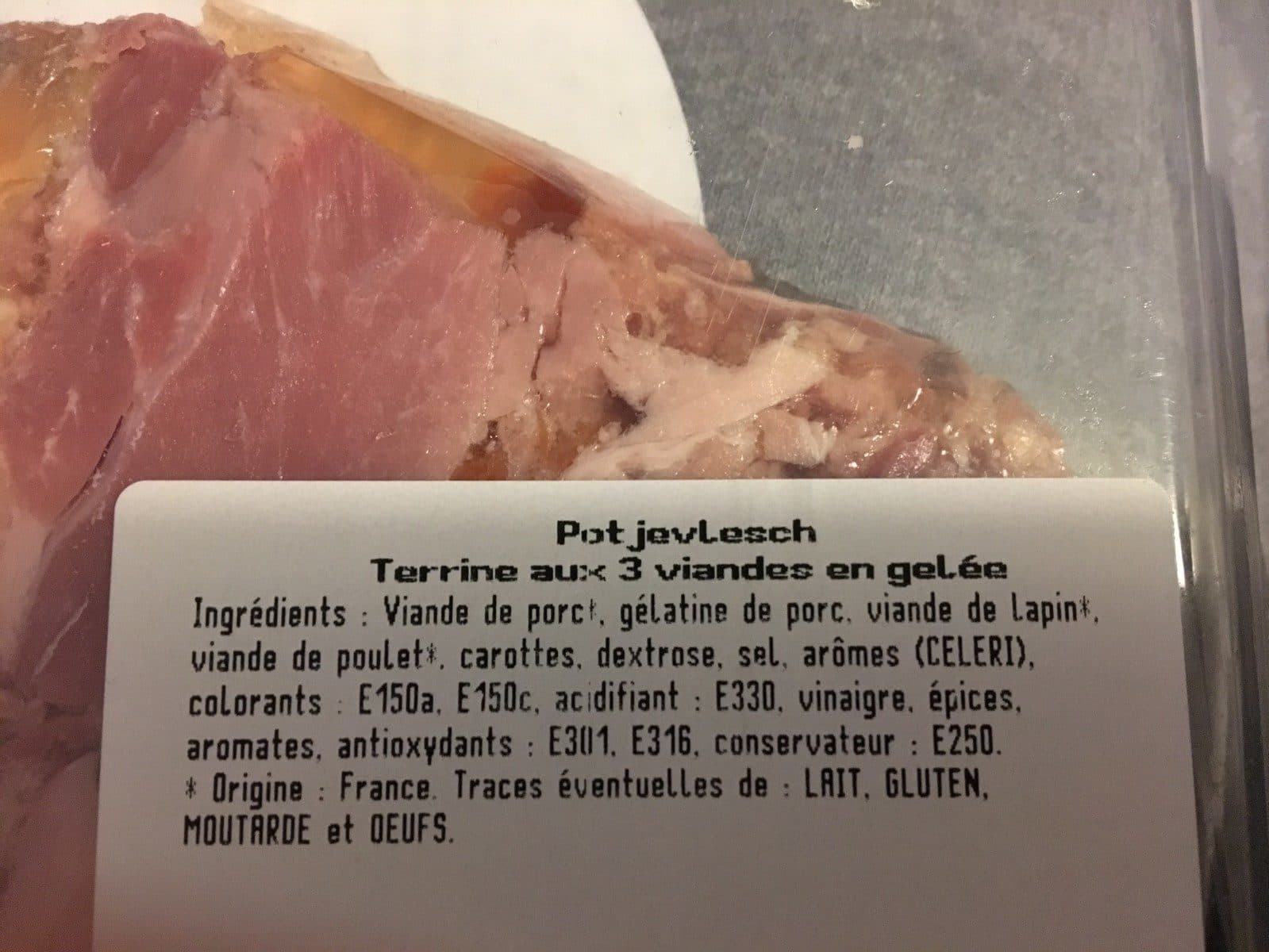 Domaine Picard Terrine aux trois viandes packshot