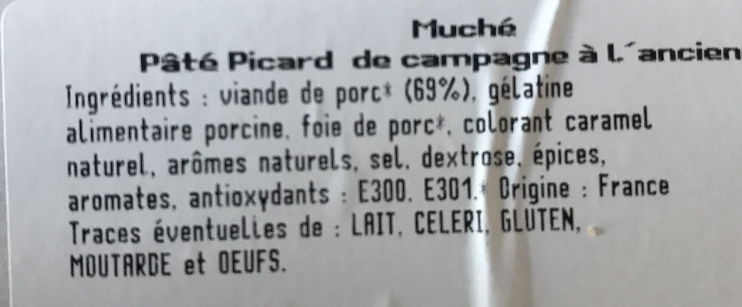 Le Domaine Picard Paté picard nature packshot