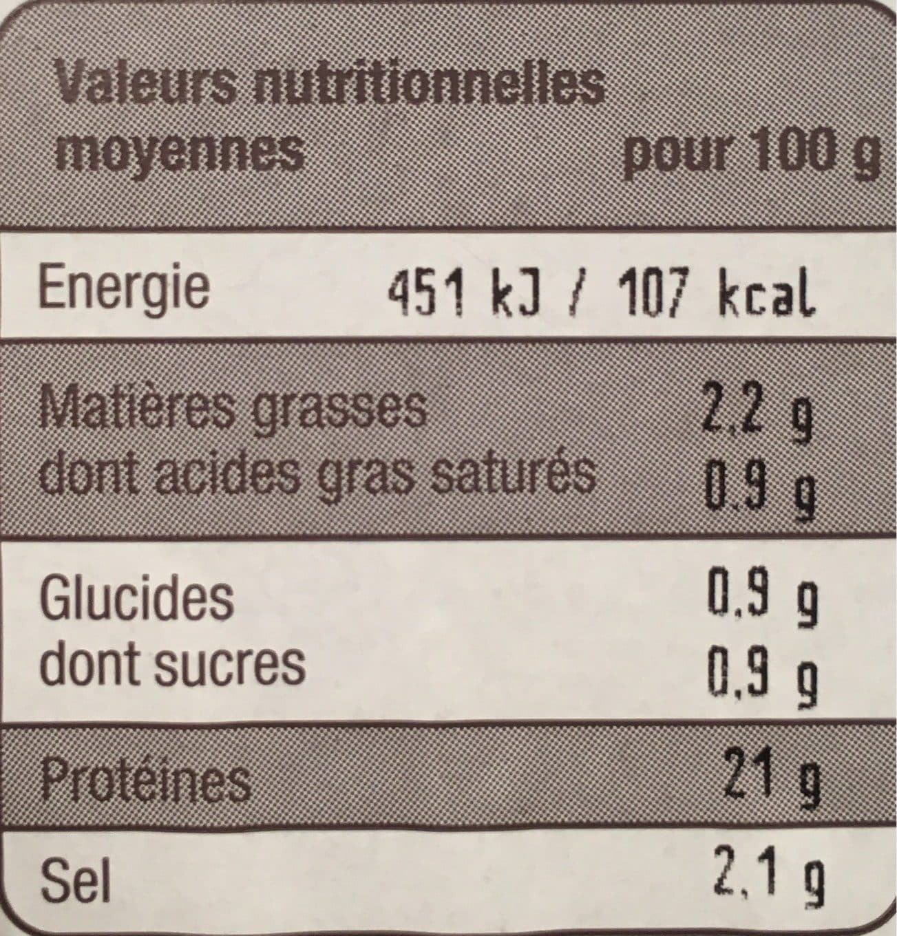 Jambon De Chez Nous Jambon packshot