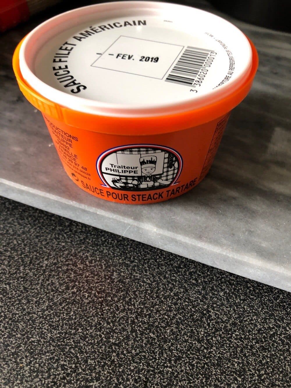 Traiteur Philippe Sauce pour Steak Américain packshot