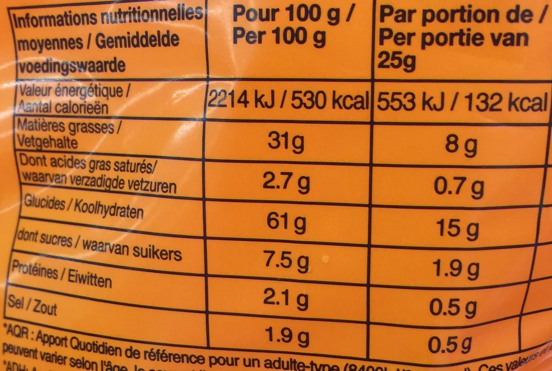 Délices d'Orient Chips de crevette packshot