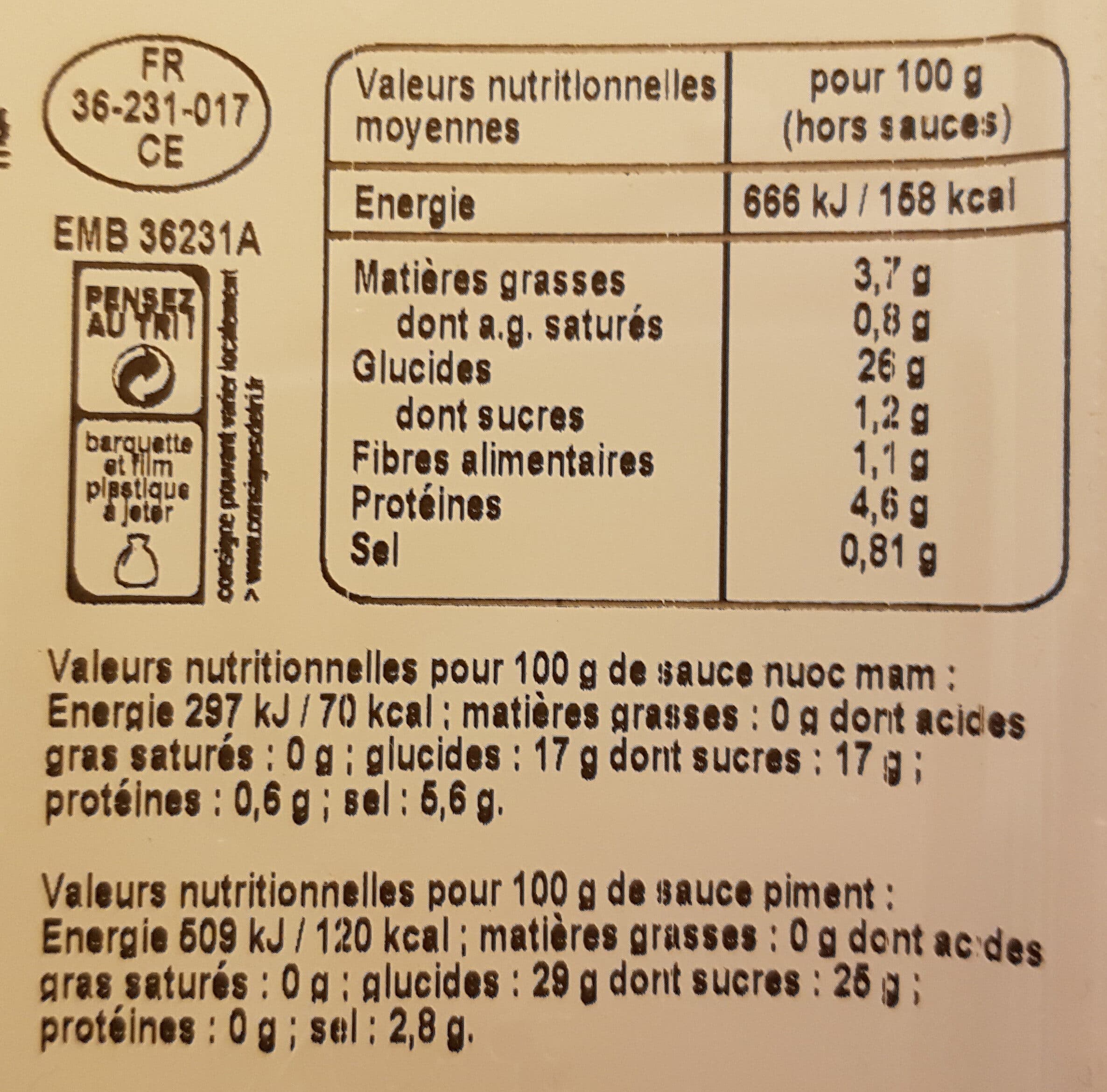 Délices d'Orient Funko croussants de crevette vapeur avec sauces packshot