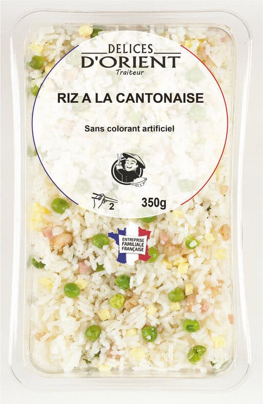 Delices d orient Riz cantonais packshot