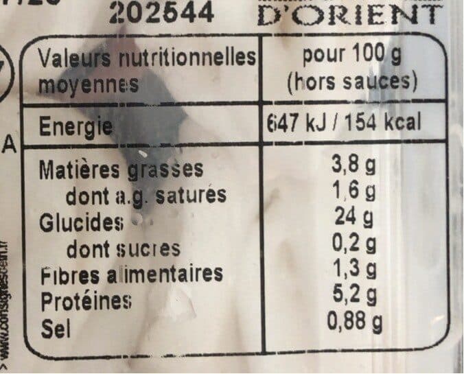 Les Délices d'Orient HAKAO 300G packshot