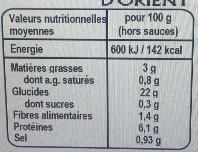 Saveur Du Monde Assortiment Délices d'Asie à la vapeur DELICES D'ORIENT packshot