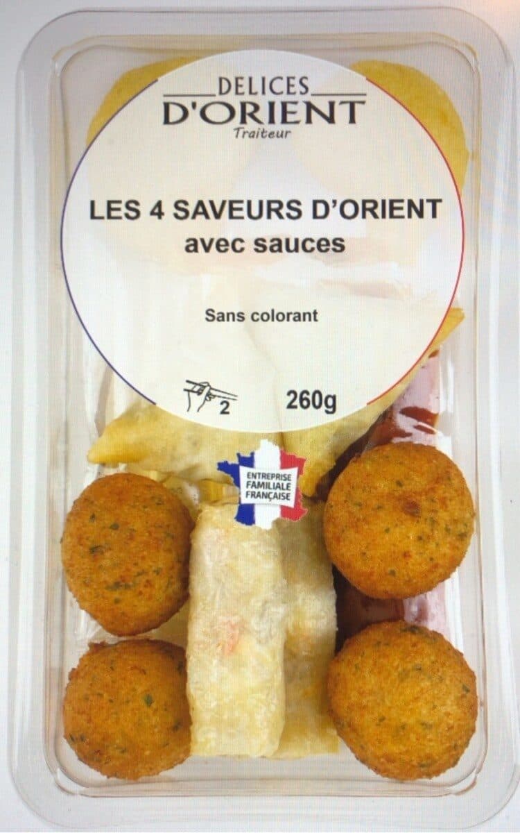 Delices d orient 4 Saveurs D'orient 260g packshot