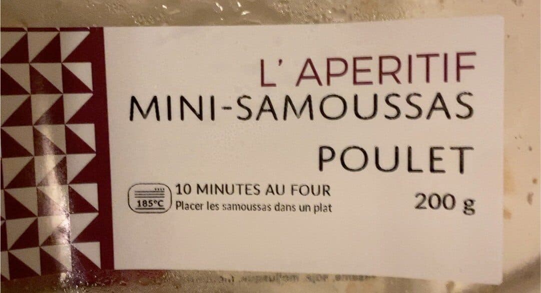Delices D’orient Mini Samoussas poulet packshot