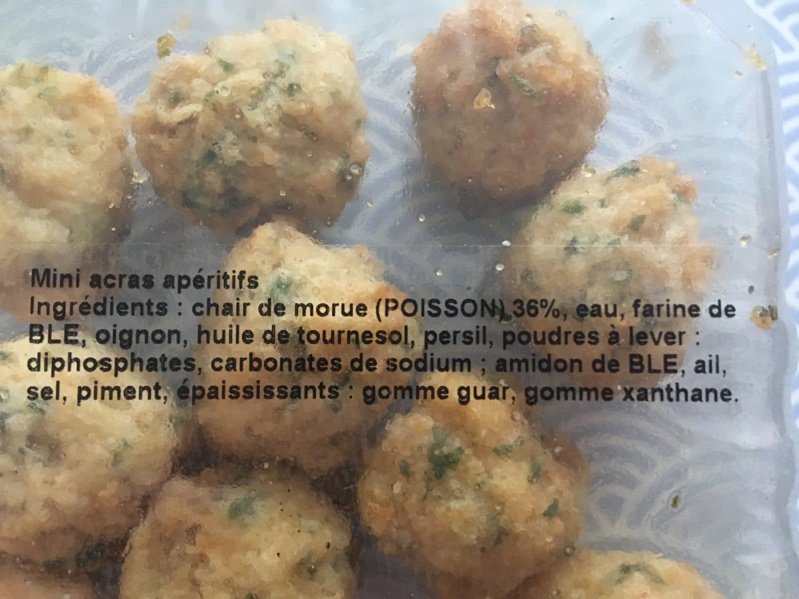 Delices D'orient Beignets de morue au piment frais antillais packshot