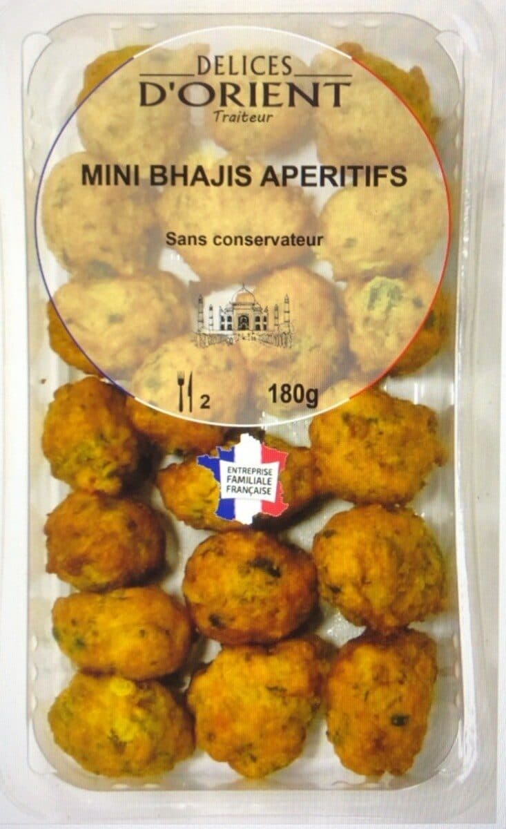 Délices D'Orient Mini bhajis packshot