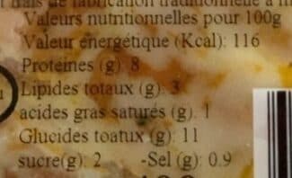Landreau Lasagnes à la bolognaise packshot