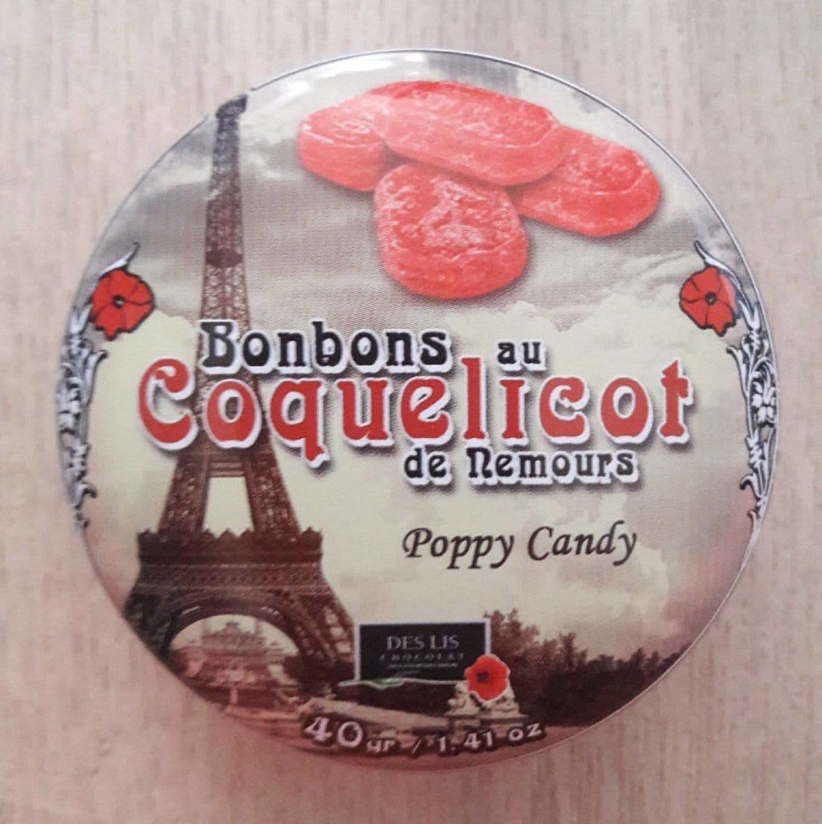 Open Food Facts Bonbon au coquelicot de Nemours packshot