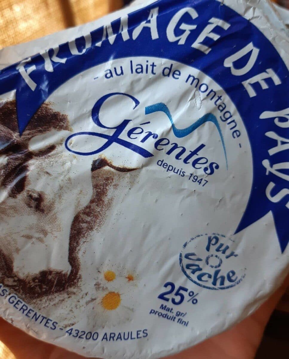 Gerentes Fromage de pays packshot