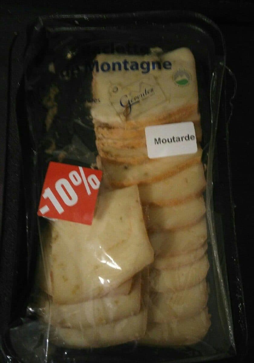 Gerentes Raclette de montagne packshot