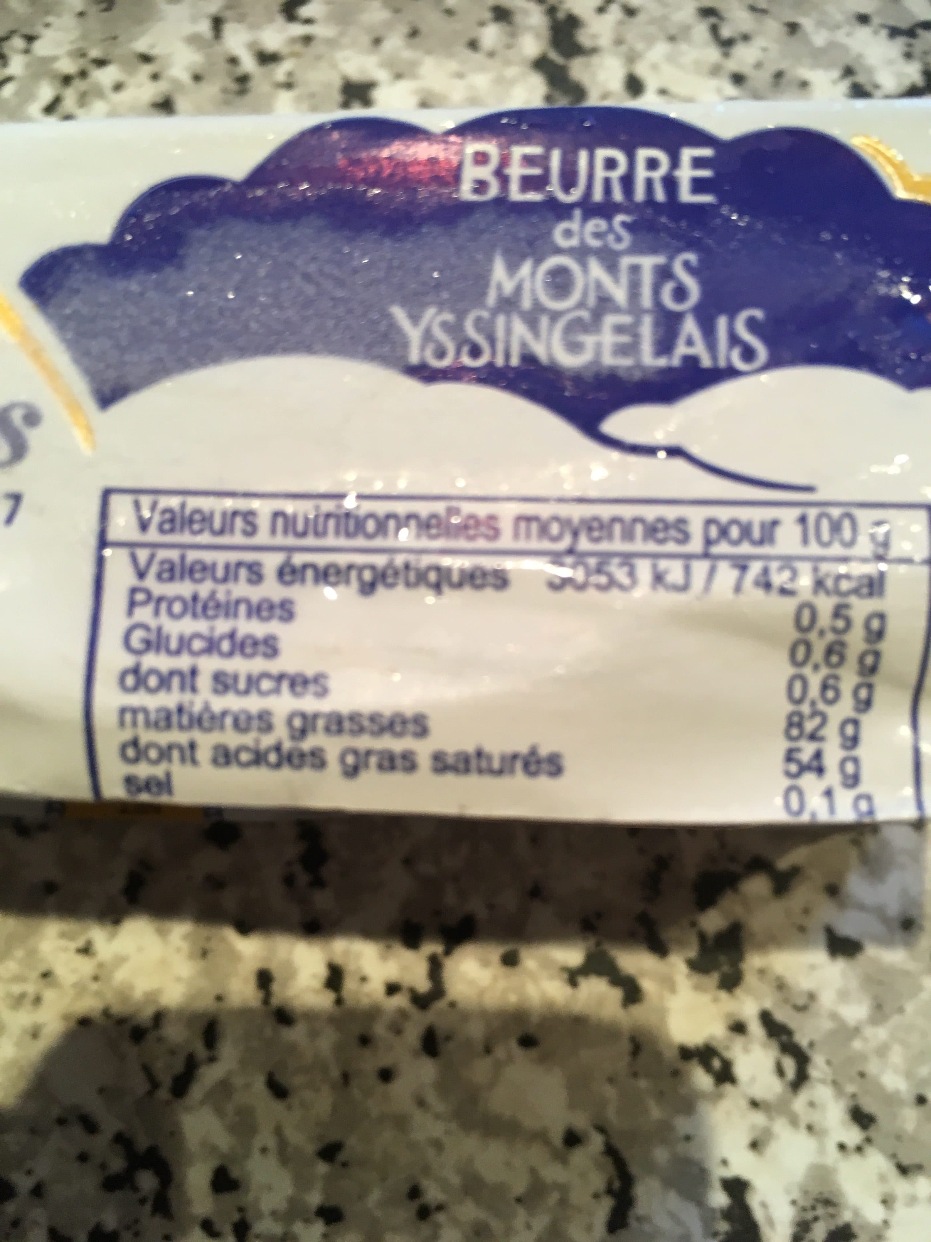 Gerentes Beurre des Monts Yssingelais packshot