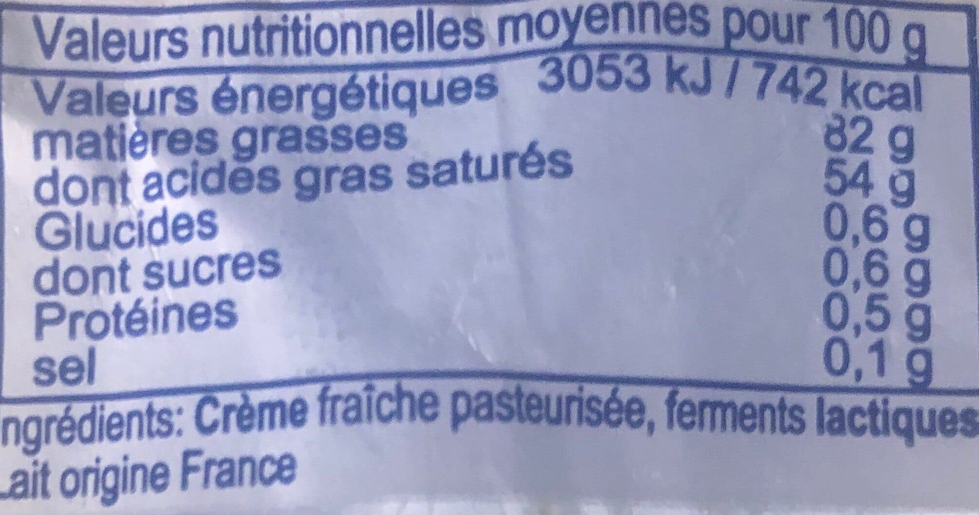 Gerentes Beurre des Monts Yssingelais packshot