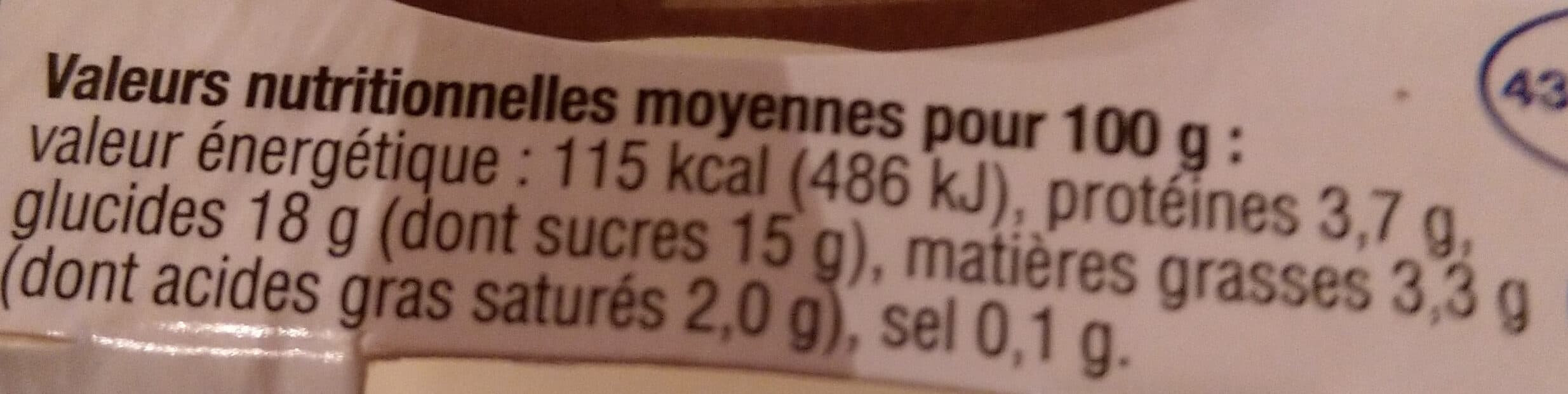 Gerentes Yaourt à la confiture de mangue packshot