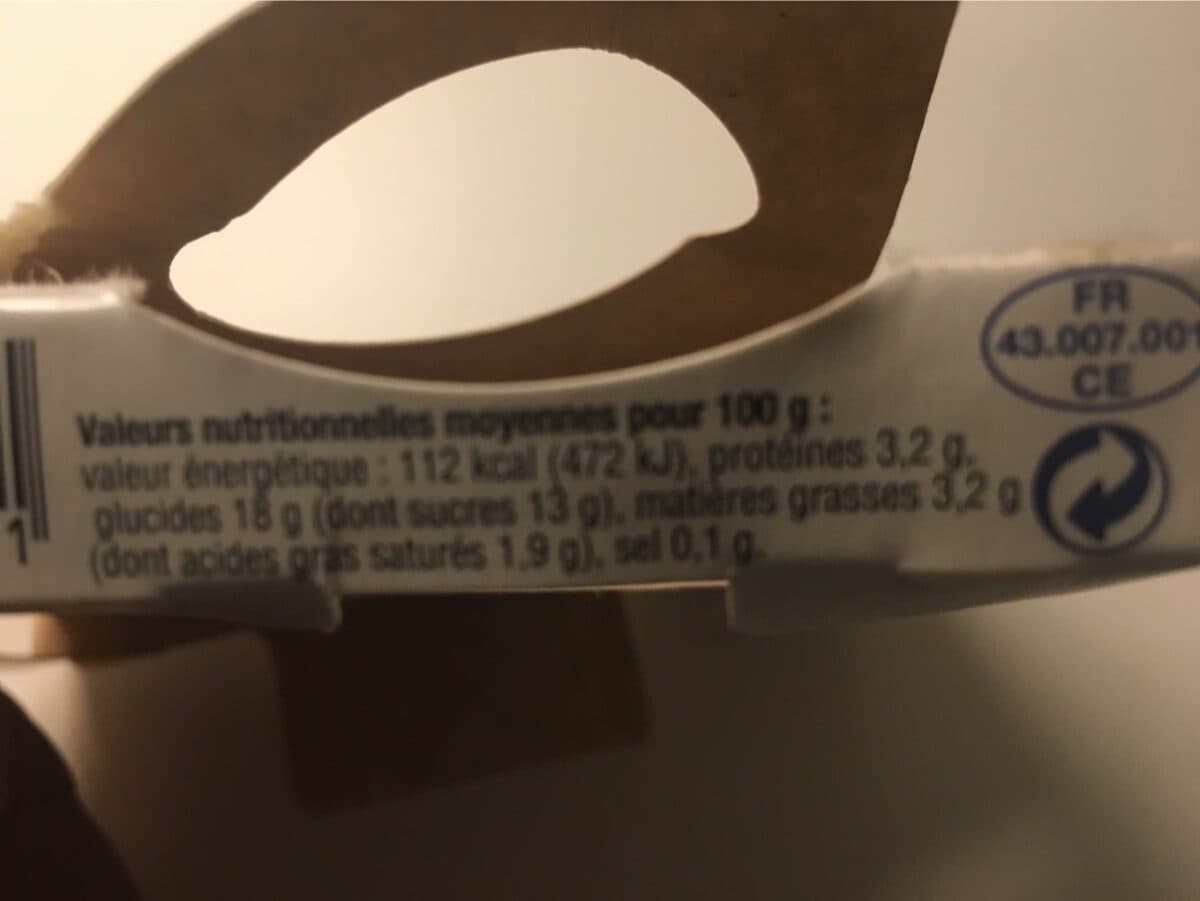 Laiterie Gerentes Yaourt à la crême de marrons packshot