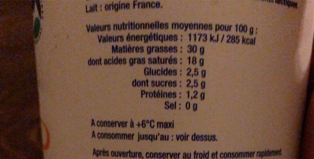 Gérentes Crème fraîche épaisse de Montagne packshot